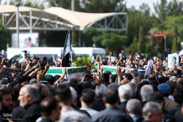 مراسم خاکسپاری سرداران حاجی‌زاده، باقری