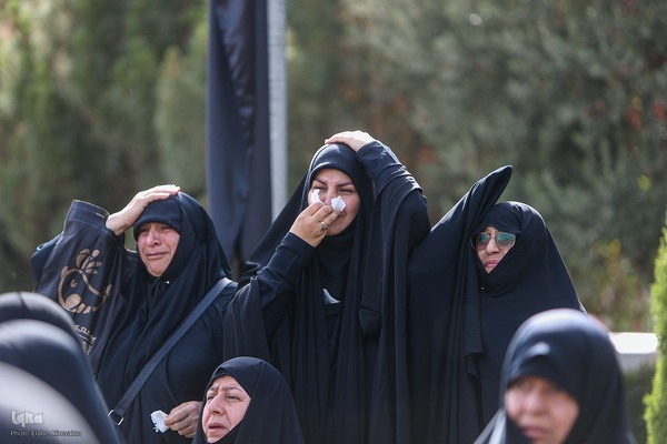 مراسم خاکسپاری سرداران حاجی‌زاده، باقری