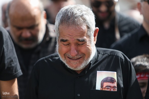 مراسم خاکسپاری سرداران حاجی‌زاده، باقری