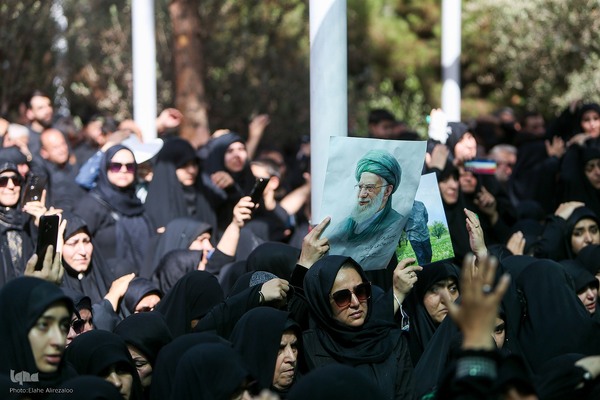 مراسم خاکسپاری سرداران حاجی‌زاده، باقری