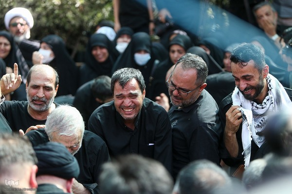 مراسم خاکسپاری سرداران حاجی‌زاده، باقری