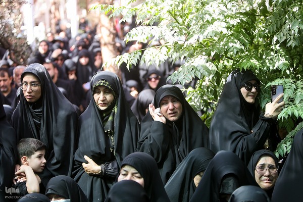 مراسم خاکسپاری سرداران حاجی‌زاده، باقری