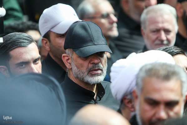 مراسم خاکسپاری سرداران حاجی‌زاده، باقری