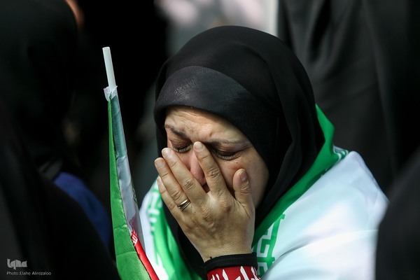 مراسم خاکسپاری سرداران حاجی‌زاده، باقری