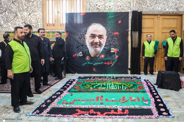 مراسم تشییع و خاکسپاری پیکر شهید سرلشکر حسین سلامی فرمانده کل سپاه