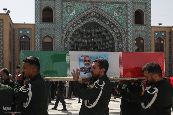 مراسم تشییع و خاکسپاری پیکر شهید سرلشکر حسین سلامی فرمانده کل سپاه