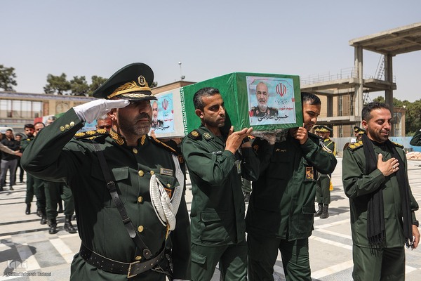 مراسم تشییع و خاکسپاری پیکر شهید سرلشکر حسین سلامی فرمانده کل سپاه