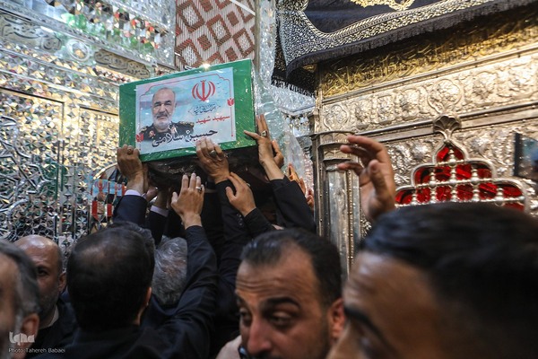 مراسم تشییع و خاکسپاری پیکر شهید سرلشکر حسین سلامی فرمانده کل سپاه