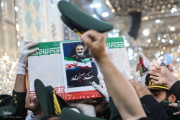 مراسم تشییع و خاکسپاری پیکر شهید سرلشکر حسین سلامی فرمانده کل سپاه