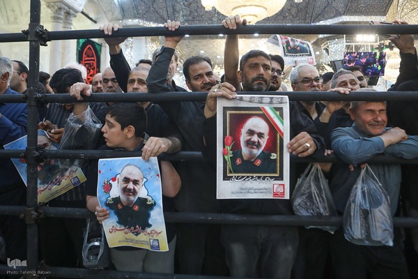 مراسم تشییع و خاکسپاری پیکر شهید سرلشکر حسین سلامی فرمانده کل سپاه