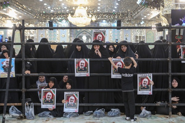 مراسم تشییع و خاکسپاری پیکر شهید سرلشکر حسین سلامی فرمانده کل سپاه