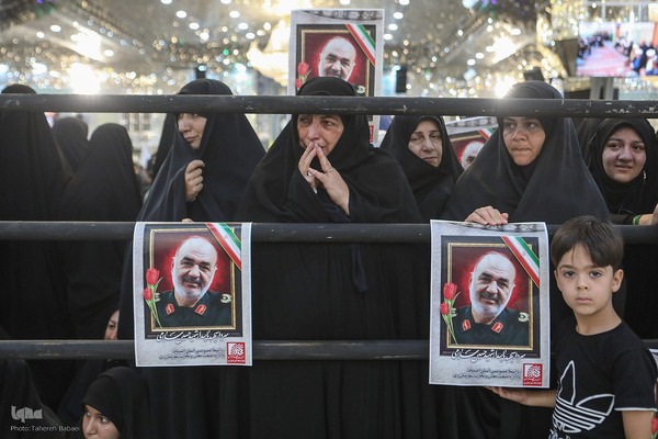 مراسم تشییع و خاکسپاری پیکر شهید سرلشکر حسین سلامی فرمانده کل سپاه