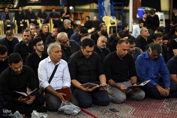 مراسم ختم پاسدار قرآنی شهید احسان ذاکری