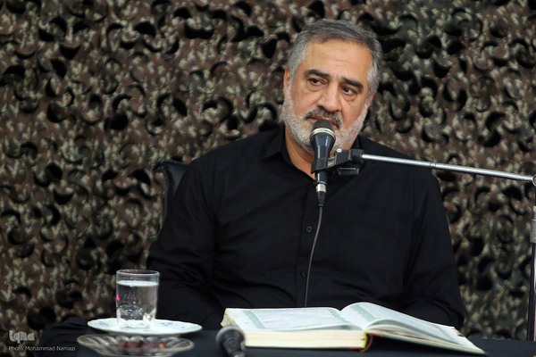 مراسم ختم پاسدار قرآنی شهید احسان ذاکری