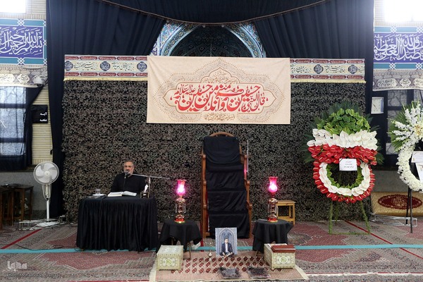 مراسم ختم پاسدار قرآنی شهید احسان ذاکری