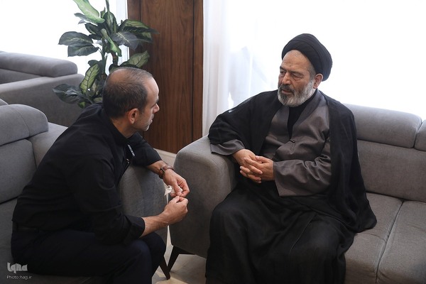 دیدار صمیمی سرپرست حجاج ایرانی با زائران کشورمان