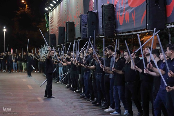 مراسم شاه حسین گویان تبریز