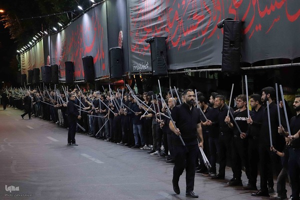 مراسم شاه حسین گویان تبریز