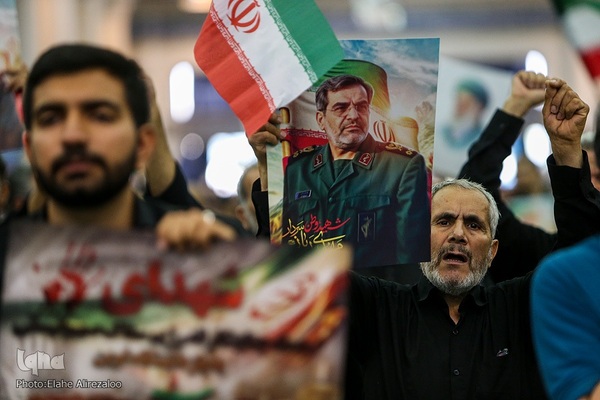 آئین بزرگداشت شهدای اقتدار ایران