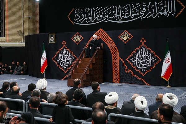 اولین شب مراسم عزاداری سید و سالار شهیدان(ع) در حسینیه امام خمینی(ره)