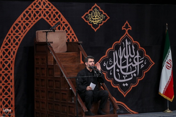 اولین شب مراسم عزاداری سید و سالار شهیدان(ع) در حسینیه امام خمینی(ره)