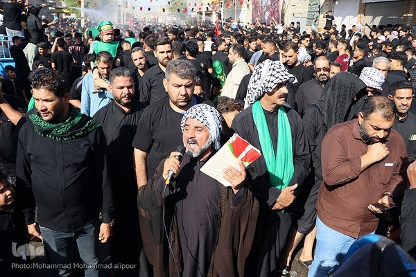 مراسم عزاداری «یوم العباس» در اهواز