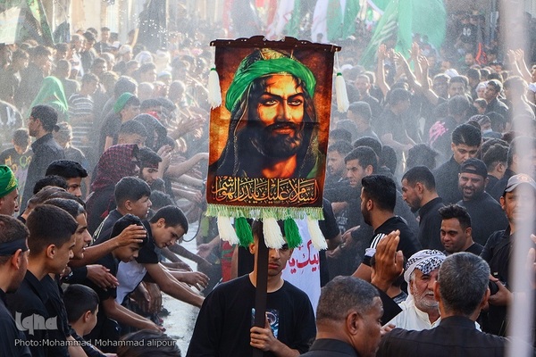 مراسم عزاداری «یوم العباس» در اهواز