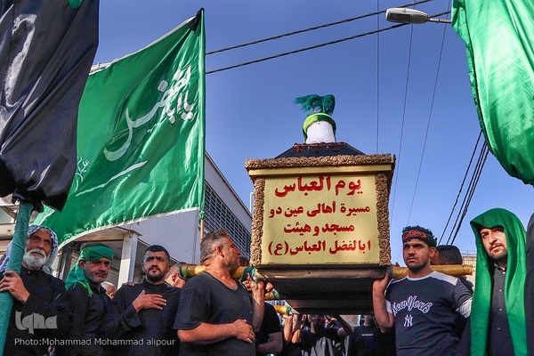 مراسم عزاداری «یوم العباس» در اهواز