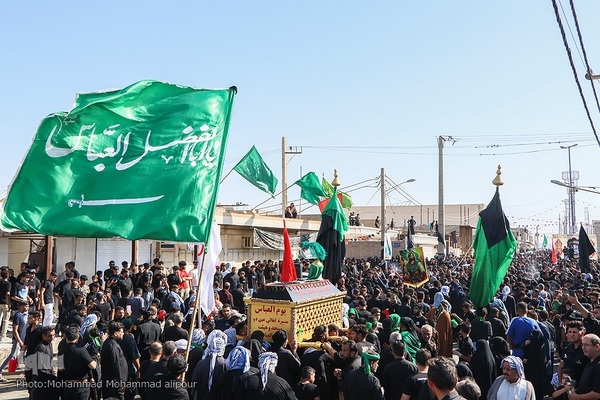 مراسم عزاداری «یوم العباس» در اهواز
