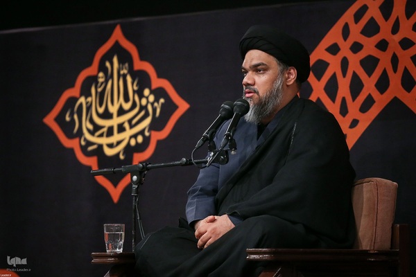 مراسم عزاداری شب تاسوعا در حسینیه امام خمینی(ره)