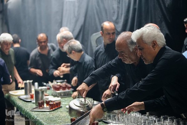 مراسم عزاداری تاسوعای حسینی در بازار بزرگ تهران