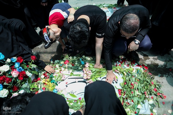 گلزار شهدا میزبان تاسوعا