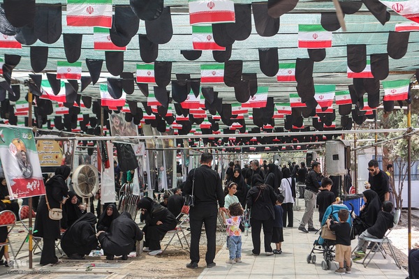 گلزار شهدا میزبان تاسوعا