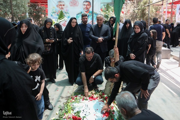 گلزار شهدا میزبان تاسوعا