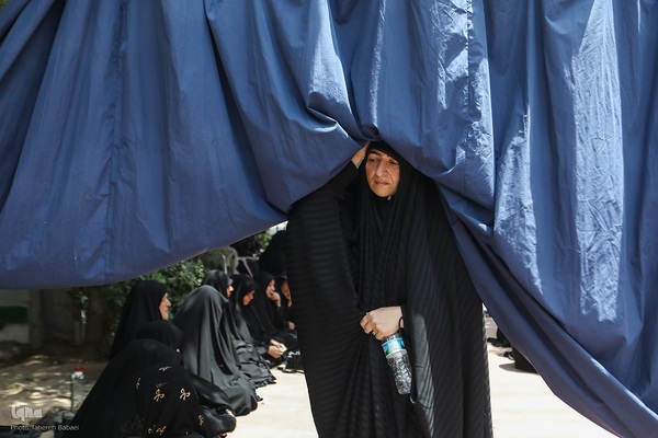 گلزار شهدا میزبان تاسوعا