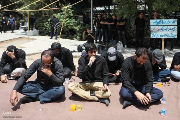 گلزار شهدا میزبان تاسوعا