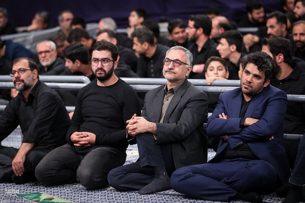 مراسم عزاداری شام غریبان در حسینیه امام خمینی(ره)