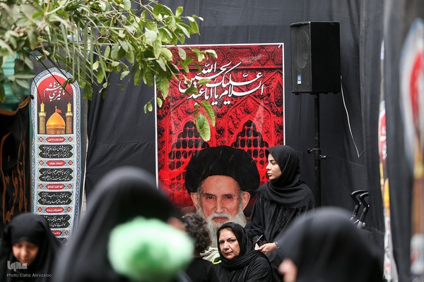 روز آخر روضه حسینیه ارفع الواعظین