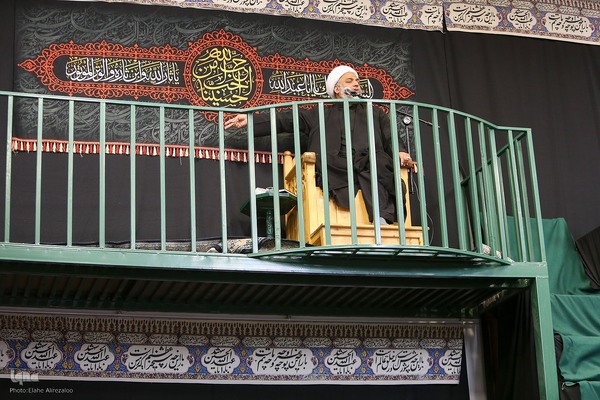 روز آخر روضه حسینیه ارفع الواعظین