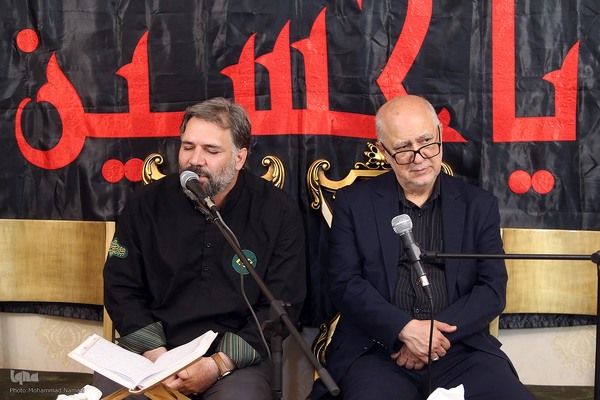 شب سوم شهادت امام حسین(ع) در بیت استاد موسوی‌بلده