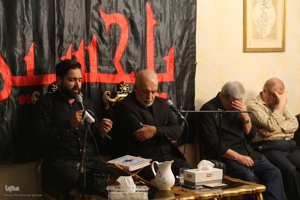 شب سوم شهادت امام حسین(ع) در بیت استاد موسوی‌بلده