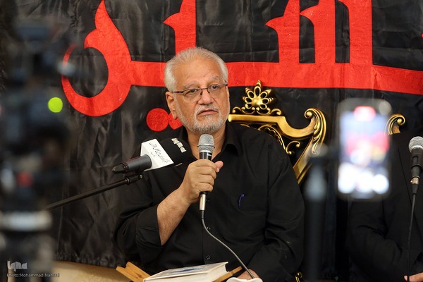 شب سوم شهادت امام حسین(ع) در بیت استاد موسوی‌بلده