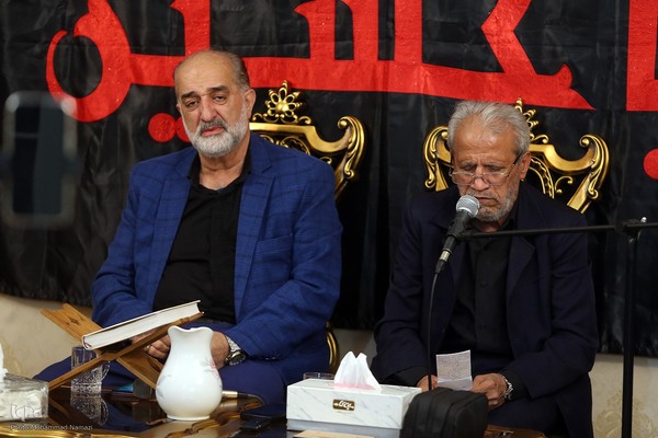 شب سوم شهادت امام حسین(ع) در بیت استاد موسوی‌بلده