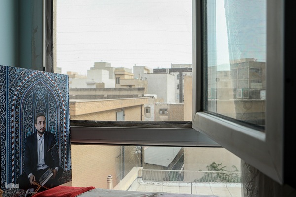 حضور جامعه قرآنی در منزل شهید احسان ذاکری