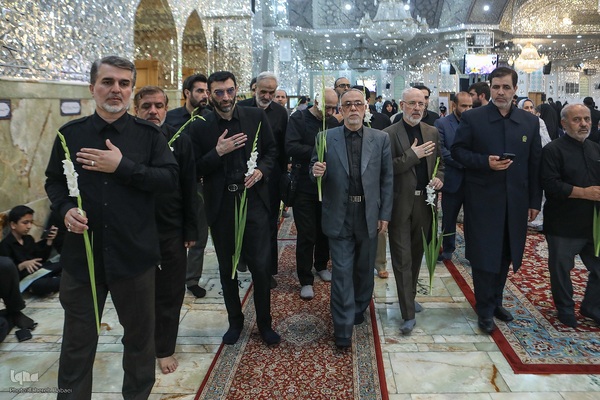 حضور جامعه قرآنی بر مزار شهیدان سلامی و طهرانچی