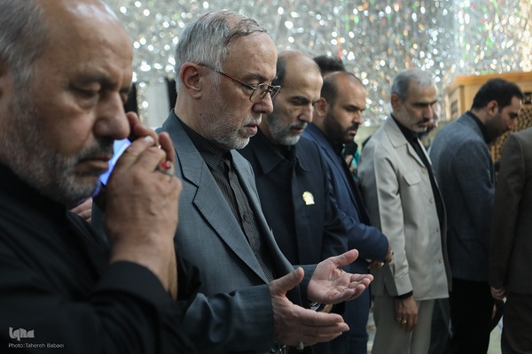 حضور جامعه قرآنی بر مزار شهیدان سلامی و طهرانچی