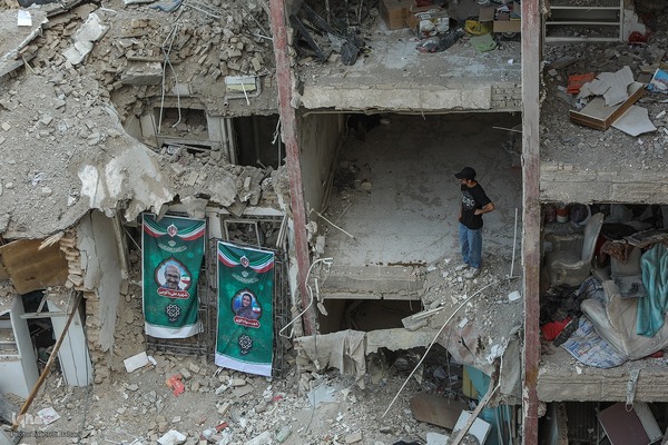 مراسم عزاداری و تجدید بیعت با شهدای حمله تروریستی رژیم صهیونیستی به نارمک