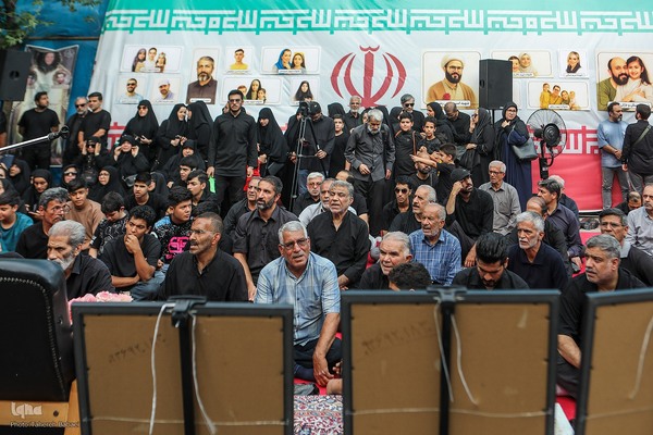 مراسم عزاداری و تجدید بیعت با شهدای حمله تروریستی رژیم صهیونیستی به نارمک