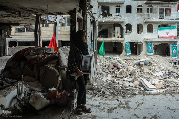 مراسم عزاداری و تجدید بیعت با شهدای حمله تروریستی رژیم صهیونیستی به نارمک