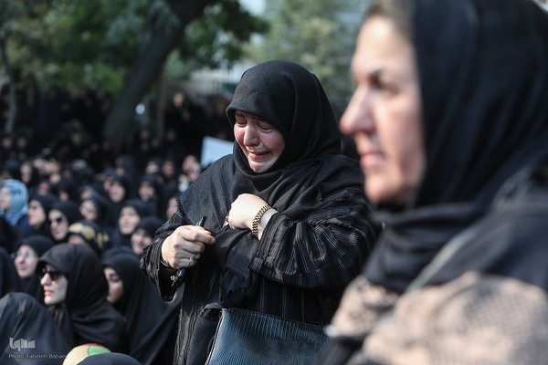 مراسم عزاداری و تجدید بیعت با شهدای حمله تروریستی رژیم صهیونیستی به نارمک